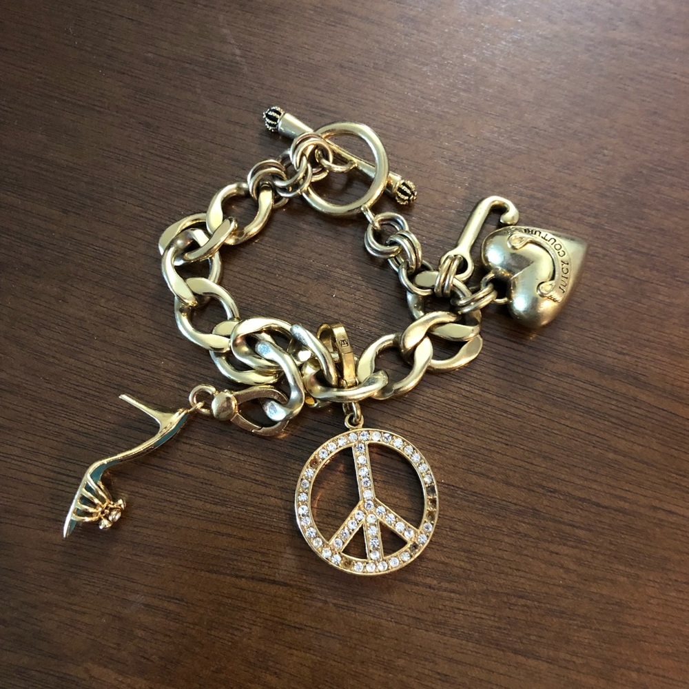 Juicy Couture Bracelet with 2 Charms